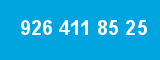 926 411 85 25